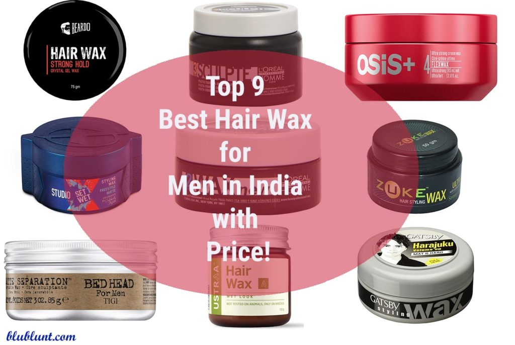 Top 9 Best Hair Wax for Men in India 2023 Blublunt